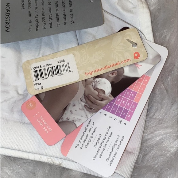 Truly seamless maternity & nursing bra white - Picture 2 of 9